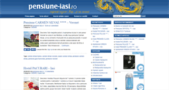 Desktop Screenshot of pensiune-iasi.ro